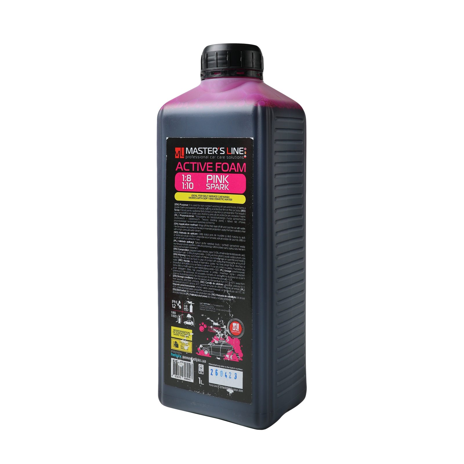 Foto_064 Active Foam – PINK 1L