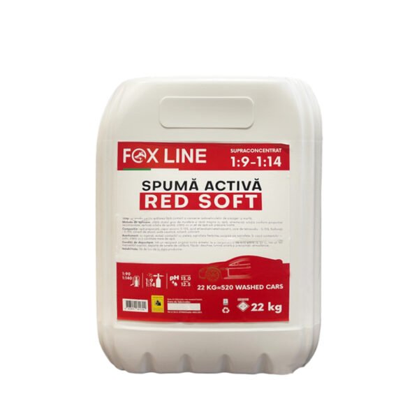 Spumă Activă Fox Line -Red Soft